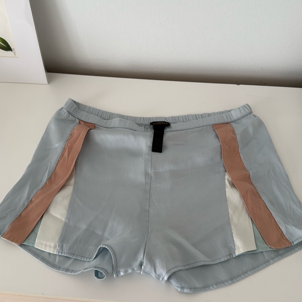 La Perla gorgeous silk PJ shorts with bonus silk camisole